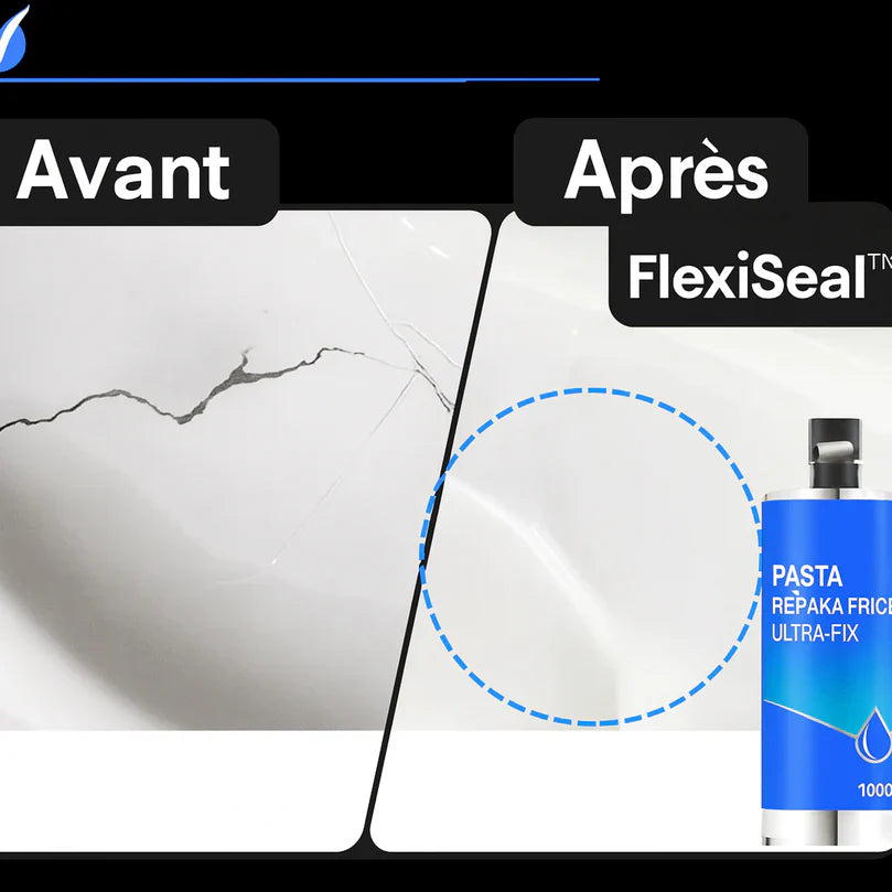 FlexiSeal™ Pasta Réparatrice Ultra-Fix | Répare fissures et trous en 60 minutes!