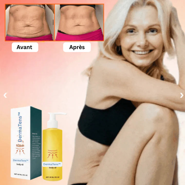 DermaTens™ Crème Anti-Relâchement à l’Extrait de Venin de Serpent | Raffermit la peau à 89 % en 3 jours – Sans chirurgie!
