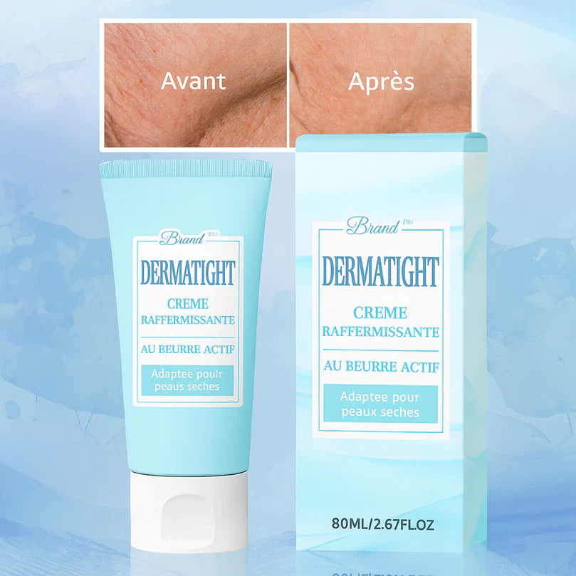 DermaTight™ Crème Raffermissante au Beurre Actif | Lifte et retend votre peau dès la 1ère application!