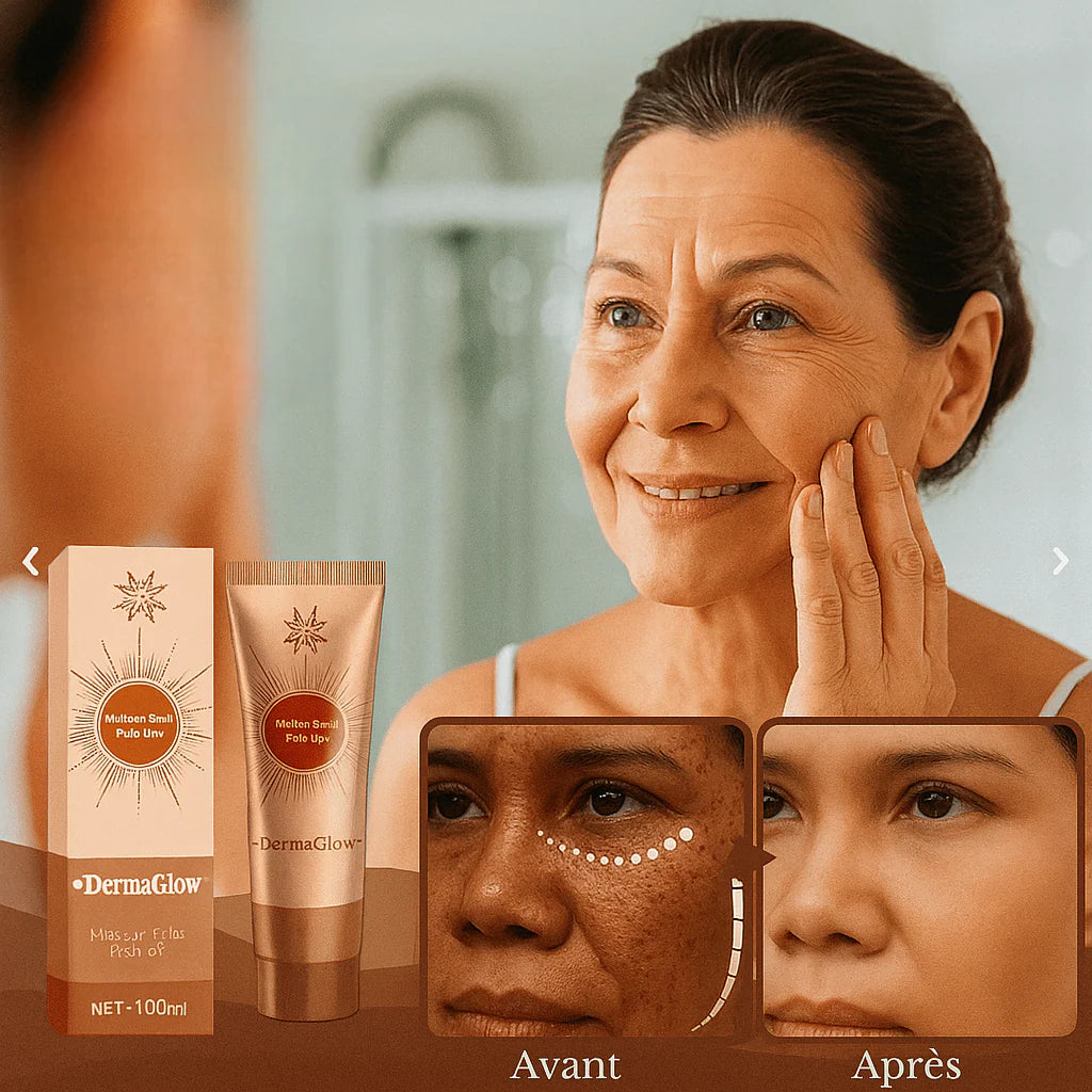 DermaGlow™ Masque Éclat Peel-Off | Efface les taches brunes et l’hyperpigmentation en 7 jours!