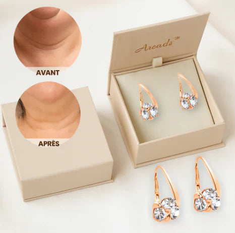 AuraDetox™ Boucles d’Oreilles Magnétiques Détox | Éliminent les toxines et brûlent les graisses 24h/24!
