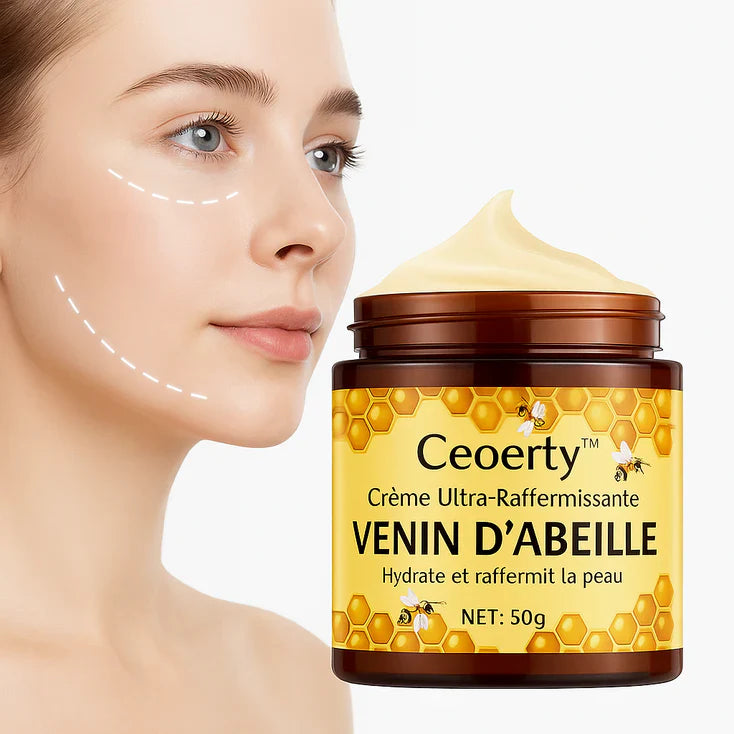 Ceoerty™ Crème Ultra-Raffermissante au Venin d'Abeille | Efface les rides en 5 minutes!
