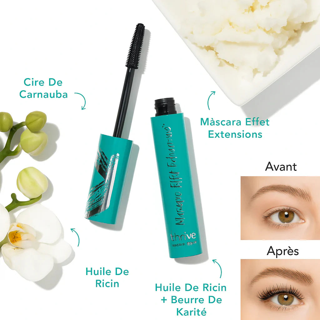 LashLuxe™ Mascara Effet Extensions | Allonge vos cils jusqu’à 3× plus en un seul passage!