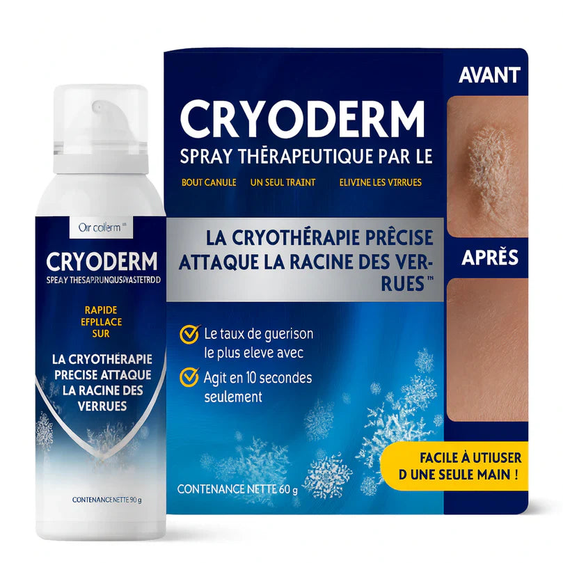 CryoDerm™ Spray Thérapeutique par le Froid | Soulage les Douleurs et Inflammations en Moins de 2 Minutes!