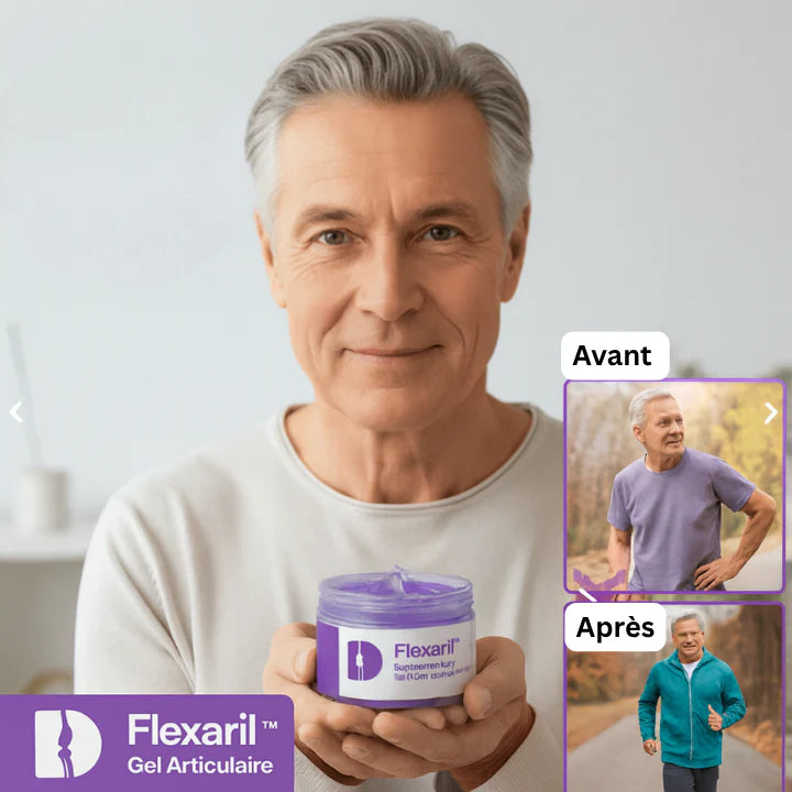 Flexaril™ Gel Articulaire au Venin de Scorpion | Éliminez vos douleurs articulaires en 10 minutes chrono!