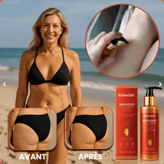 DermaSculpt™ Huile Raffermissante aux Plantes Régénérantes | Retend la peau flasque en 24 heures chrono!