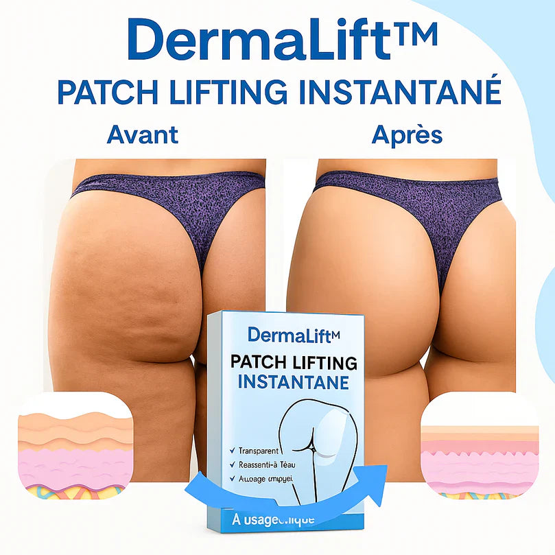 DermaLift™ Patch Lifting Instantané | Élimine rides et relâchement sans chirurgie ni injections!
