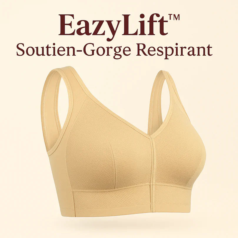 EazyLift™ Soutien-Gorge Respirant | Remonte et soutient la poitrine en 10 secondes sans douleur!