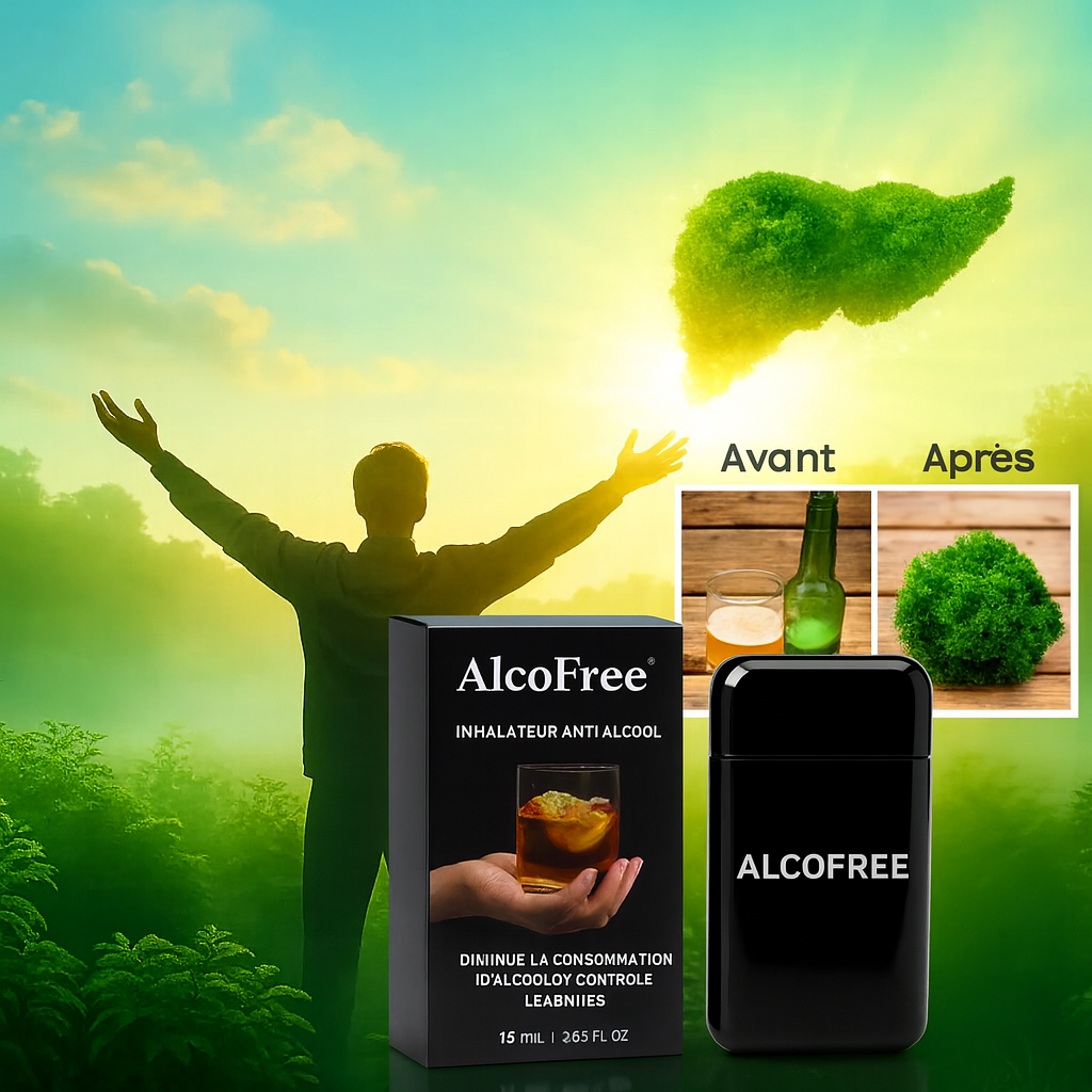 AlcoFree™ Inhalateur Anti-Alcool | Stoppe les envies en 7 jours – sans médicaments, sans effort!